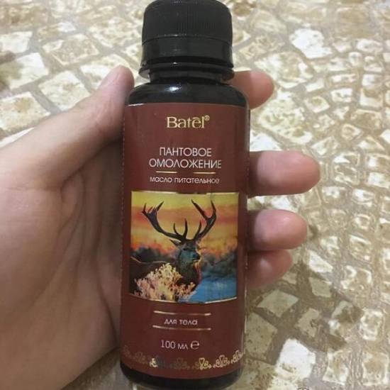 Пантовое омоложение Пантовое масло питательное - фото