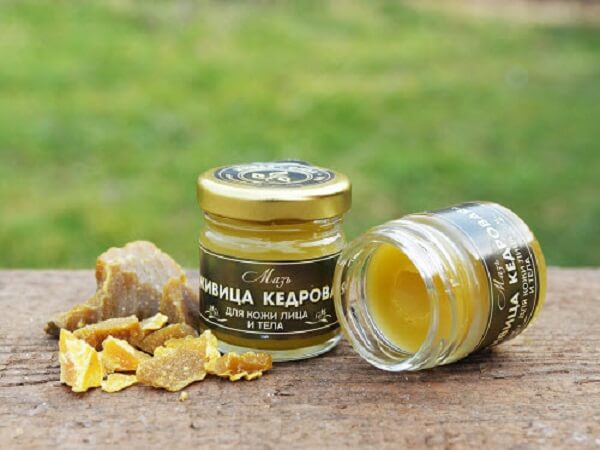 Кедровая живица в банке Кедровая живица для лица