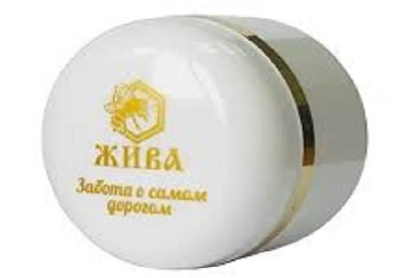 Баночка крема Жива Крем Жива