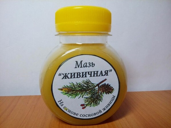 Мазь живичная в банке Мазь живичная