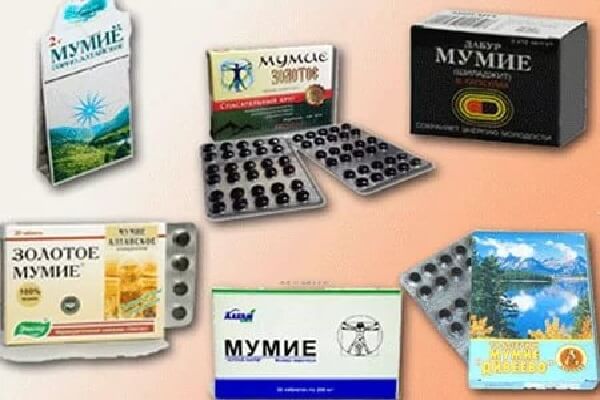 Таблетки мумие Таблетки мумие - фото