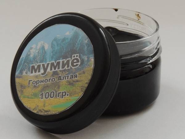 Мумие горного Алтая, 100 грамм Мумие горного Алтая