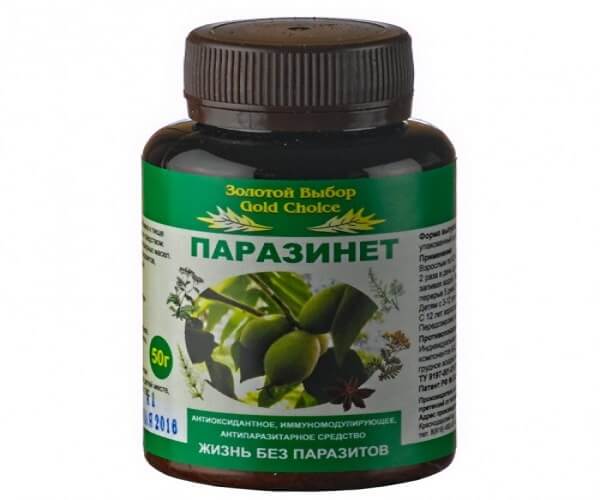 Травяной сбор от паразитов - Паразинет Препарат паразинет - фото